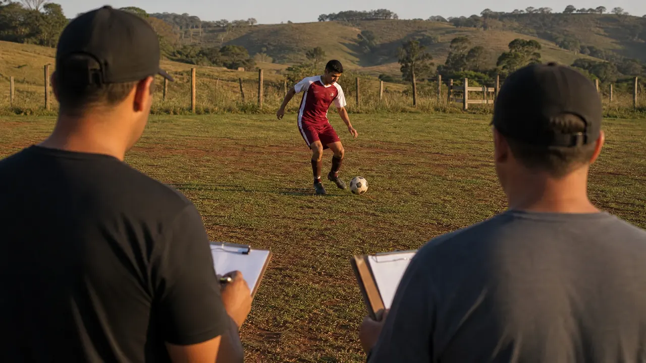 Imagem editorial: [TESTE FICCIONAL] Inter amplia rede de observação para buscar novos talentos no interior